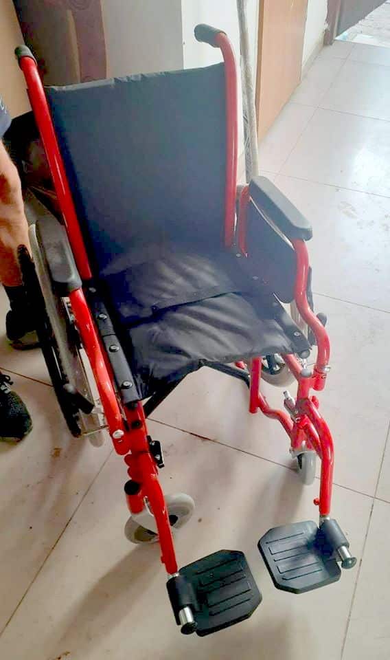 כיסא הגלגלים שנתרם (1)