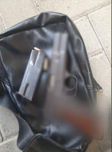 אקדח נשק צילום דוברות משטרת ישראל