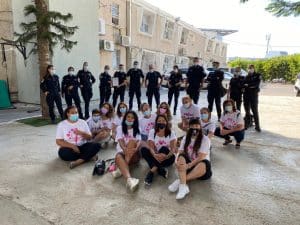 עמותת מעגל נשים וטנג'נט חולון צילום דוברות משטרת ישראל