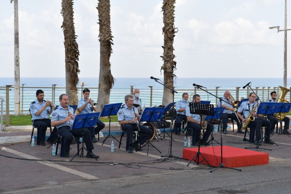 תזמורת המשטרה צילום דוברות משטרת ישראל