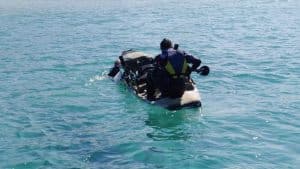 אופנוע ים צילום דוברות משטרת ישראל