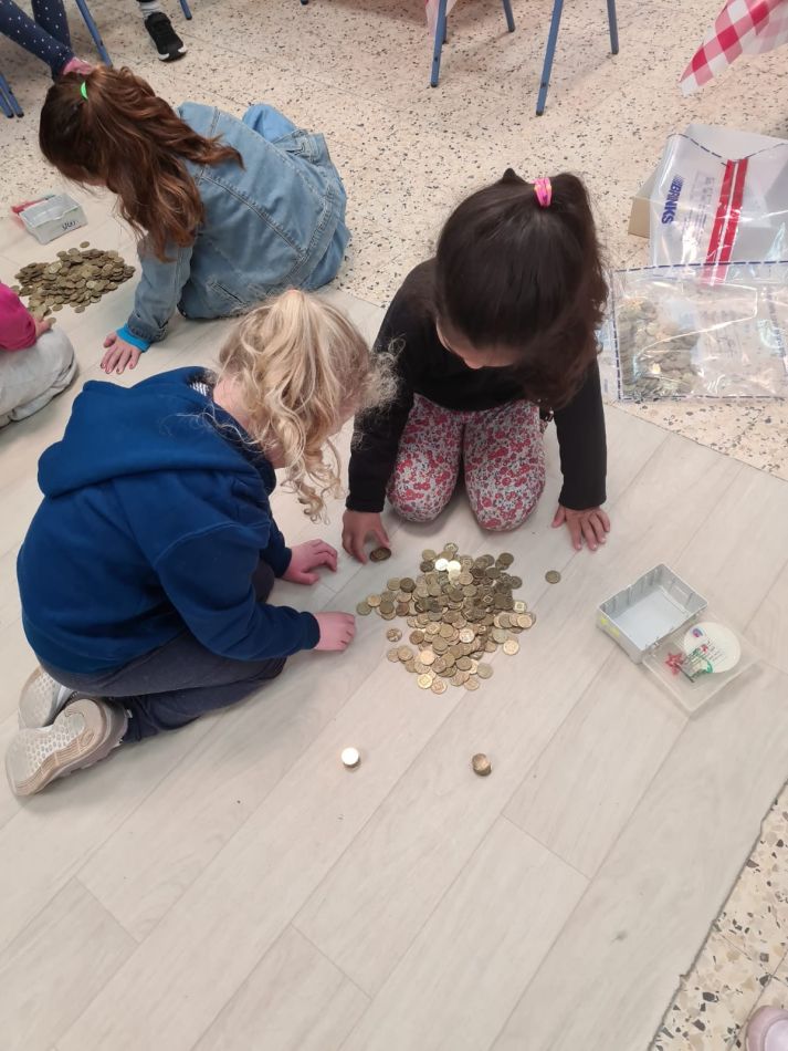 ילדים מטבעות צילום דוברות עיריית ראשון לציון