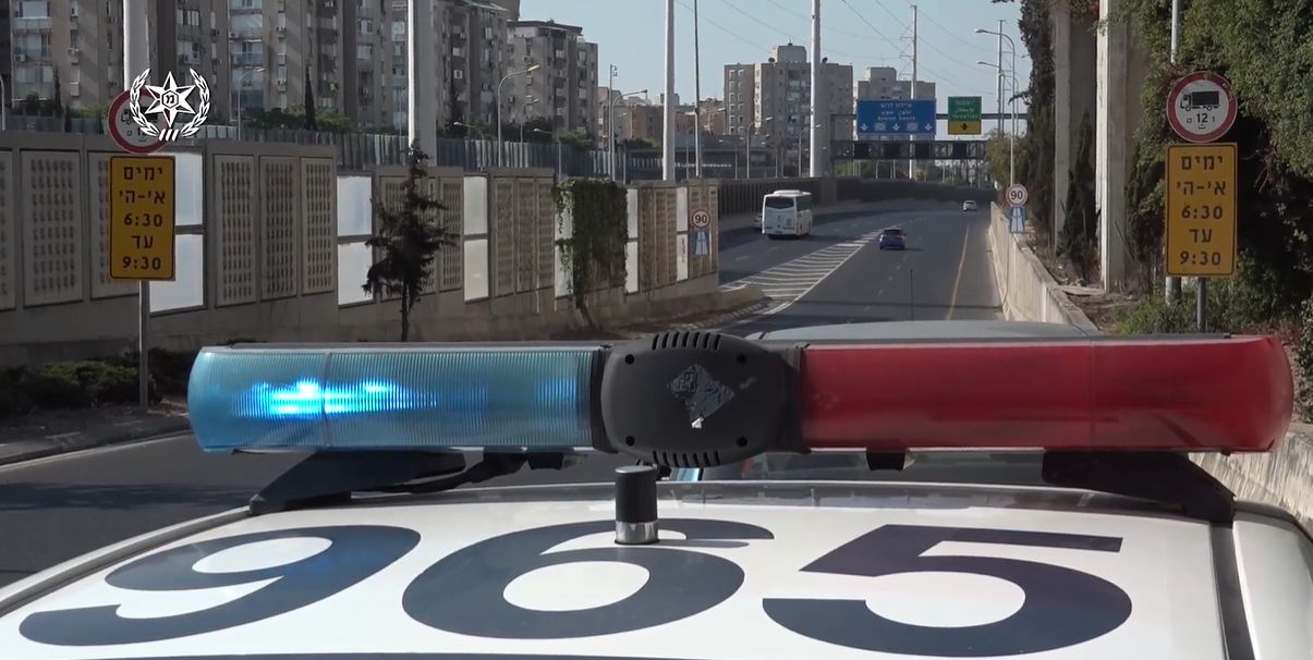 ניידת צקלאקה צילום דוברות משטרת ישראל