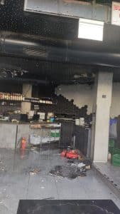 שריפה מסעדה צילום דוברות כבאות והצלה