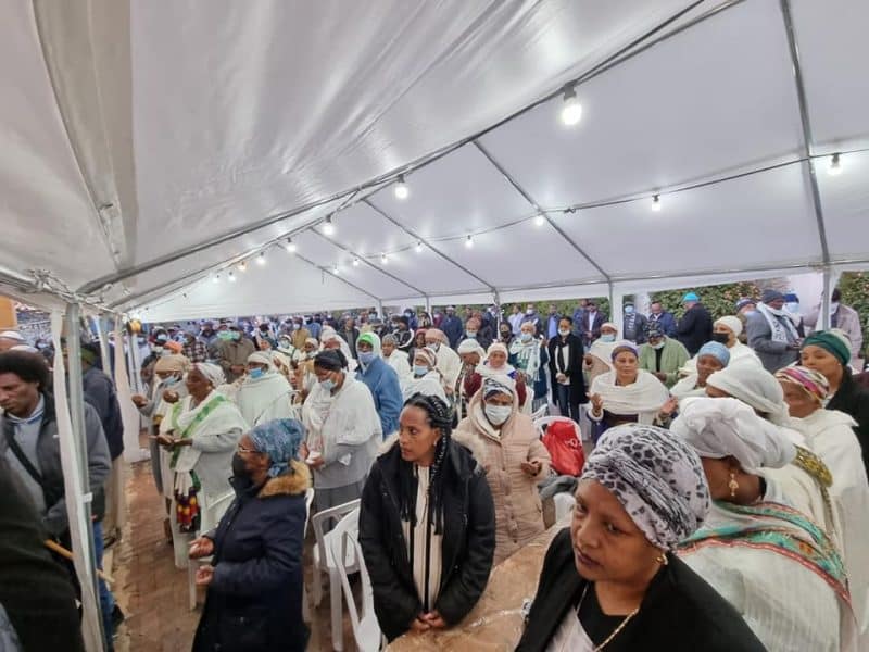 מאות מאנשי ונשות הקהילה האתיופית בלוד השתתפו במעמד