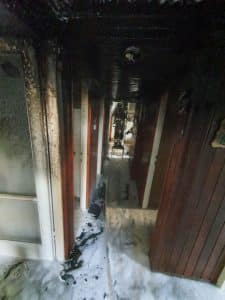 שריפה בדירה צילום דוברות כבאות והצלה מחוז דן תחנה איזורית חולון