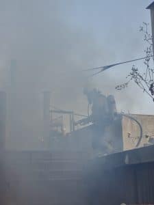 שריפה צילום דוברות כבאות והצלה תחנה איזורית חולון