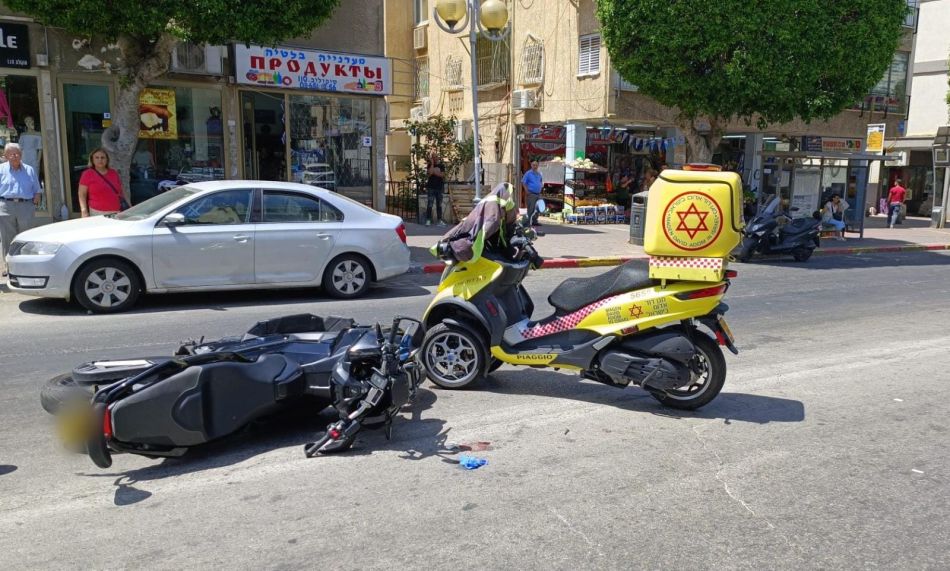 תאונה אופנוע צילום תיעוד מבצעי מדא