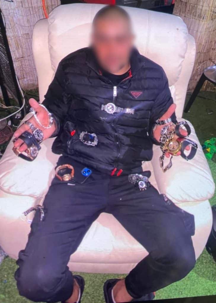 תכשיטים גניבה צילום דוברות משטרת ישראל