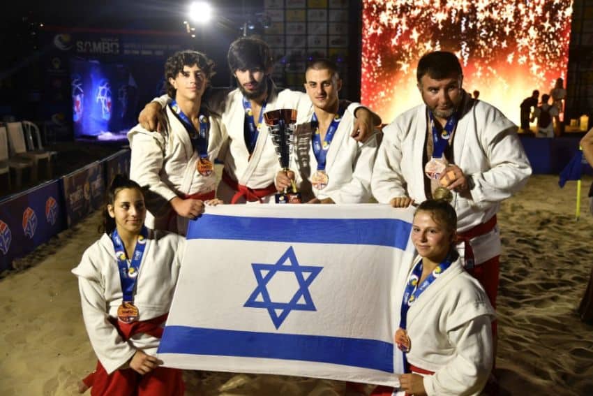 נבחרת ישראל צילום התאחדות הסמבו בישראל