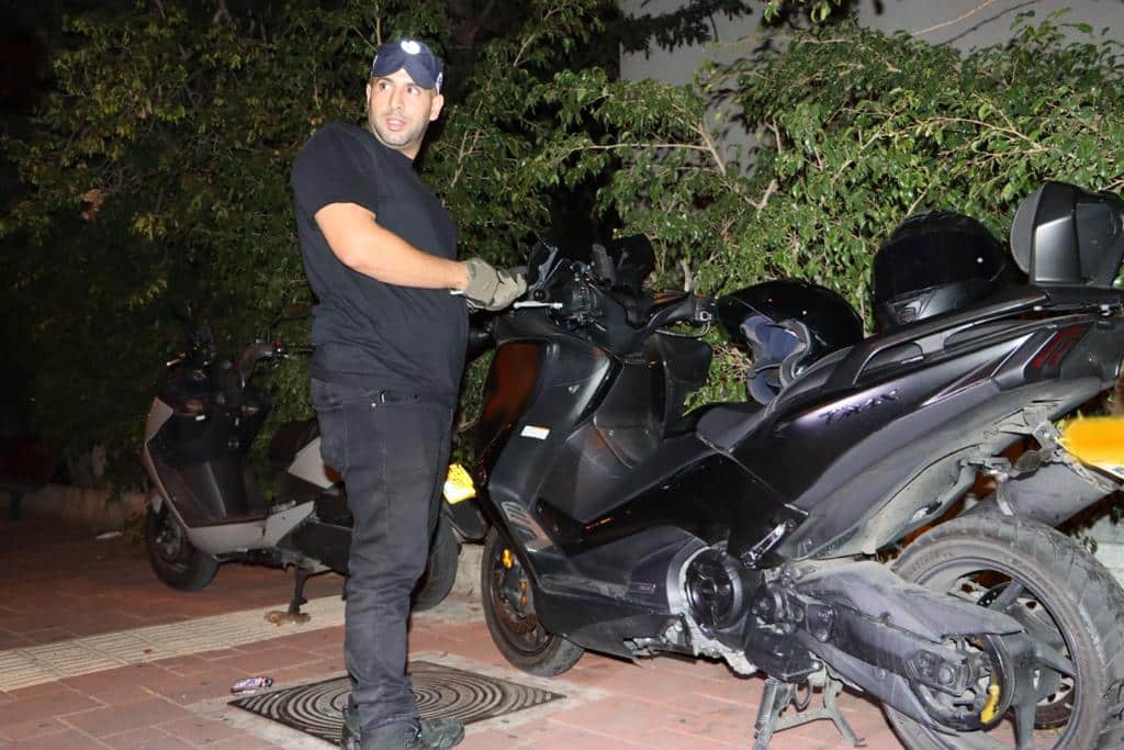 שוטר אופנוע צילום דוברות משטרת ישראל