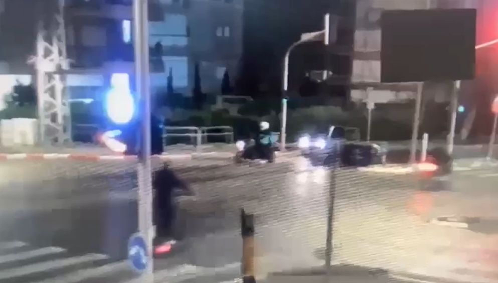 שוד קורקינט בראשון לציון- צילום דוברות משטרת ישראל