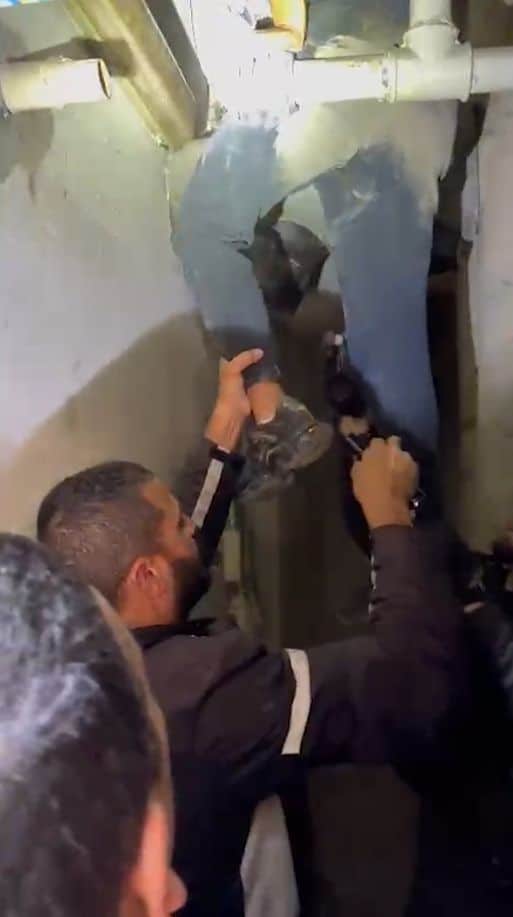 מעצר פיר זבל צילום דוברות משטרת ישראל
