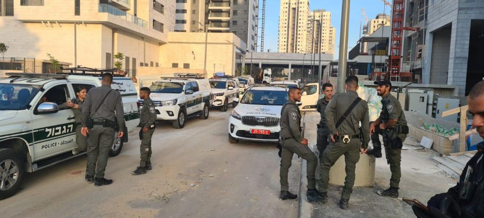 שוטרים מגב משמר הגבול צילום דוברות משטרת ישראל