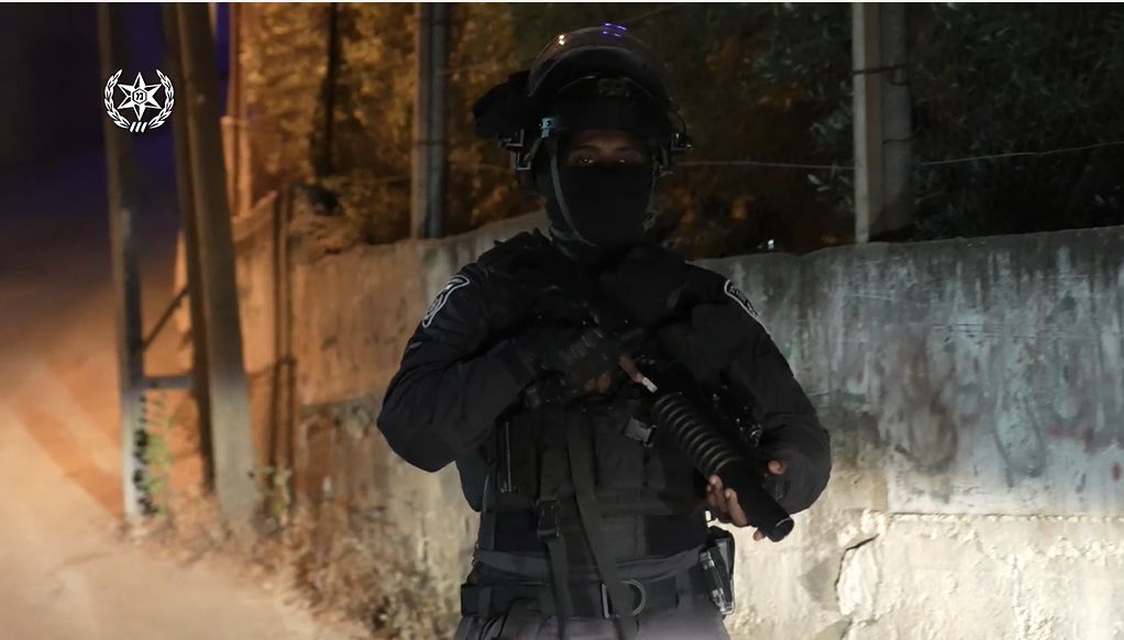 לוחם מגב 1 צילום דוברות משטרת ישראל