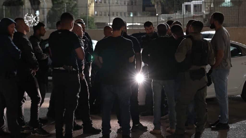 שוטרים צילום דוברות משטרת ישראל