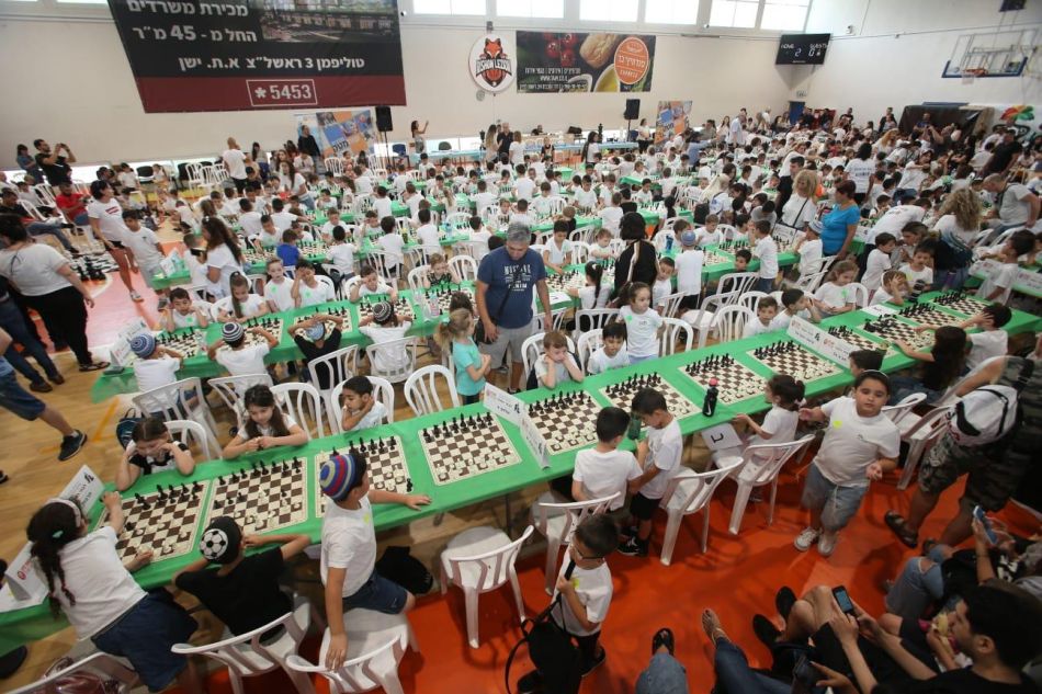 שחמט ילדים צילום דוברות ראשון לציון