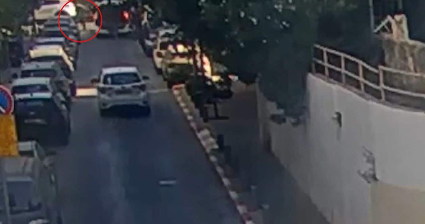 מחבל רכב הסעות צילום דוברות משטרת ישראל