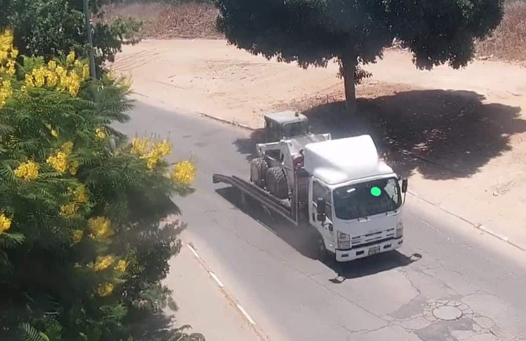 משאית צילום דוברות משטרת ישראל