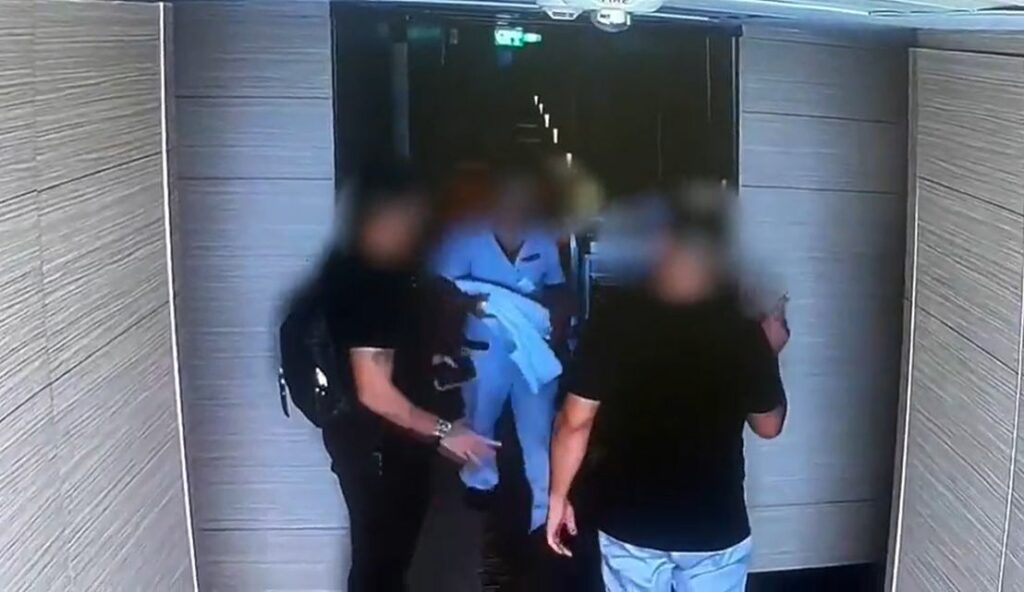 גנבים במלון צילום דוברות משטרת ישראל