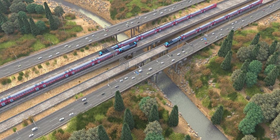 מסילת 431 העתידית צילום דוברות רכבת ישראל