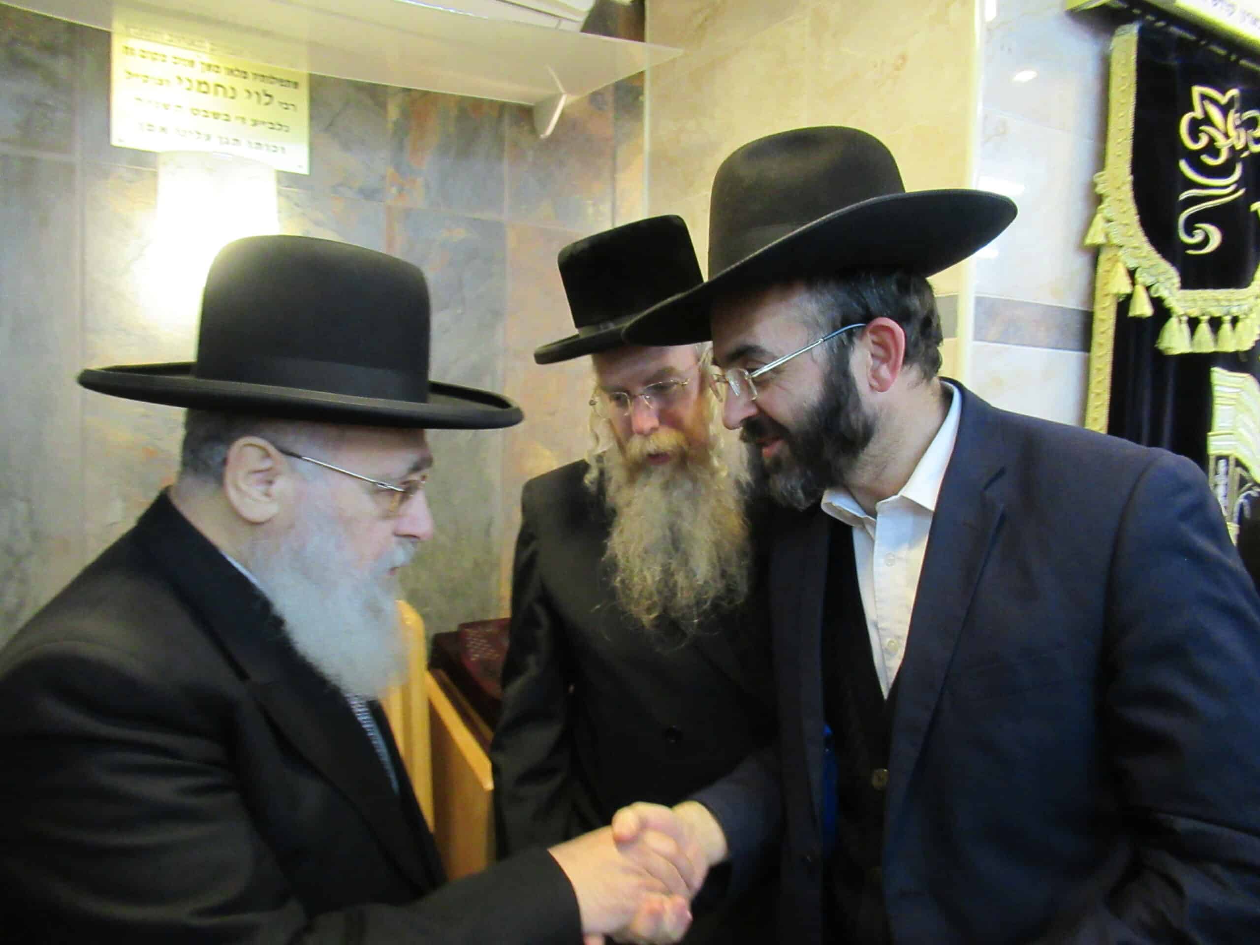 הרב אלפר עם הראשון לציון והרב הראשי לישראל מרן הרב יצחק יוסף