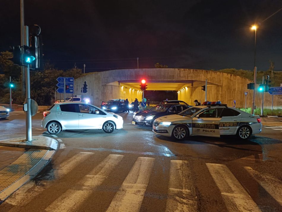 ניידת משטרת התנועה אכיפה צילום דוברות משטרת ישראל